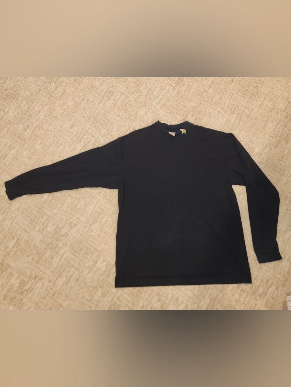 Minnesota Vikings Vintage Y2K Reebok Black Long Sleeve Warm Mens Size Xtra Large